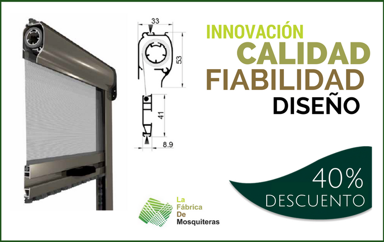 Mosquiteras enrollables para ventana hechas a medida – C5 Coverings